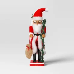 Traditional Santa Nutcracker Figure - Wondershop™ -Wondershop GUEST 051ed911 5f84 44b9 b481 e1c604167d52
