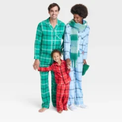Toddler Plaid Matching Family Pajama Set - Wondershop™ Blue -Wondershop GUEST 066cfe32 b3a8 406a 8bb7 673b2e148d30 11