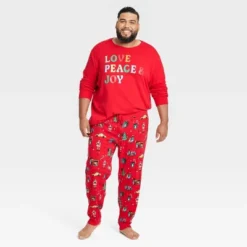 Men's Holiday City Matching Family Pajama Set - Wondershop™ With Frances Marina Smith Red -Wondershop GUEST 159faa50 3215 4f20 a0d3 2e3a13a9b216