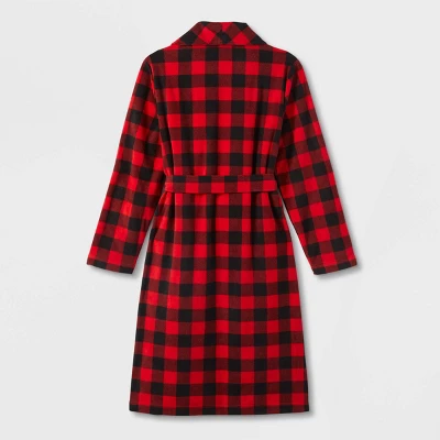 Adult Buffalo Check Matching Family Robe - Wondershop™ Red 2 Adult Buffalo Check Matching Family Robe - Wondershop™ Red - Image 2