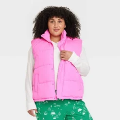 Women's Matching Family Puffer Vest - Wondershop™ Pink -Wondershop GUEST 210754e6 fecb 40b9 9fd0 7dd2ae35f443