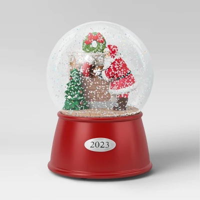 Santa Fireplace Snow Globe - Wondershop™ 2 Santa Fireplace Snow Globe - Wondershop™ - Image 2