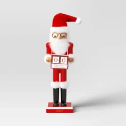 Santa Countdown Nutcracker Figure - Wondershop™ -Wondershop GUEST 5a43e228 9375 492f 8c9a ea3070fe672a