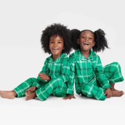 Toddler Plaid Matching Family Pajama Set - Wondershop™ Green -Wondershop GUEST 65b85eae 29df 4457 8e69 e9d623c39be9