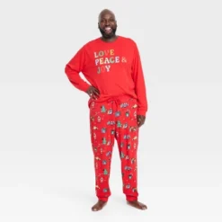 Men's Holiday City Matching Family Pajama Set - Wondershop™ With Frances Marina Smith Red -Wondershop GUEST 706ed001 fdac 4d53 ba80 0829015ed22a