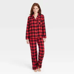 Women's Buffalo Check Flannel Matching Family Pajama Set - Wondershop™ Red 6 Women's Buffalo Check Flannel Matching Family Pajama Set - Wondershop™ Red -Wondershop GUEST 707b367f 97c7 4317 977a df024256a5b7