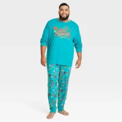 Men's Feliz Navidad Matching Family Pajama Set - Wondershop™ With Dia Pacheco Blue -Wondershop GUEST 71dee296 9af6 401c bf54 0a9d18691d67
