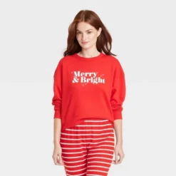 Women's Merry & Bright Matching Family Sweatshirt - Wondershop™ Red 6 Women's Merry & Bright Matching Family Sweatshirt - Wondershop™ Red -Wondershop GUEST 793eeabd 5d19 4907 aeb7 963f38ff63c8