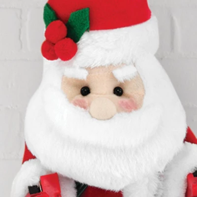 17" Battery Operated Climbing Santa Decorative Figurine - Wondershop™ 3 17" Battery Operated Climbing Santa Decorative Figurine - Wondershop™ - Image 3