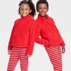 Kids' Faux Shearling Matching Family Half Zip-Up Pullover - Wondershop™ Red 9 Kids' Faux Shearling Matching Family Half Zip-Up Pullover - Wondershop™ Red -Wondershop GUEST 8cdb5e07 e1d2 4276 8bbc 8ff774178502