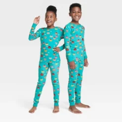 Kids' Feliz Navidad Matching Family Pajama Set - Wondershop™ With Dia Pacheco Blue -Wondershop GUEST 8decffbd d331 4a4a 913b d26fc36f4e04