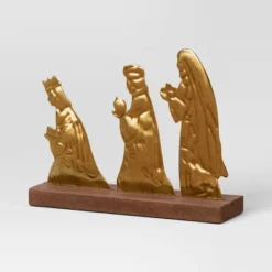 3pc Metal Christmas Nativity Scene Figurine Set - Wondershop™ Gold 7 3pc Metal Christmas Nativity Scene Figurine Set - Wondershop™ Gold -Wondershop GUEST 93fcd2f3 984d 4877 893e 02fc8f94efa5