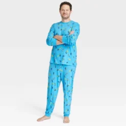 Men's Hanukkah Matching Family Pajama Set - Blue 6 Men's Hanukkah Matching Family Pajama Set - Blue -Wondershop GUEST 99e40138 f048 4cb5 ab75 b4cb5422b955
