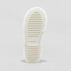 Women's Holiday Santa Happy Face Scuff Slippers - Wondershop™ Cream -Wondershop GUEST a3b8cde8 b0c7 467c b366 30d3d2299aed