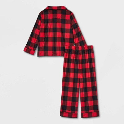 Toddler Buffalo Check Matching Family Pajama Set - Wondershop™ Red 2 Toddler Buffalo Check Matching Family Pajama Set - Wondershop™ Red - Image 2