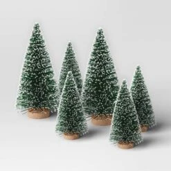 12pc Battery Operated Lit Metal House With Bottle Brush Trees And Snowmen Christmas Village Set - Wondershop™ Black 8 12pc Battery Operated Lit Metal House With Bottle Brush Trees And Snowmen Christmas Village Set - Wondershop™ Black -Wondershop GUEST bc94fce6 a498 44f5 8df0 40490626259d