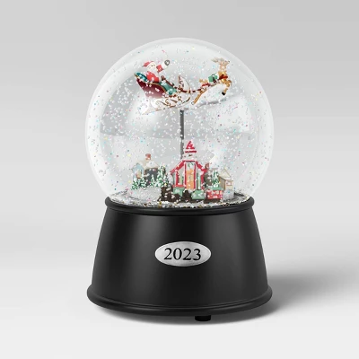 Flying Santa Snow Globe - Wondershop™ 2 Flying Santa Snow Globe - Wondershop™ - Image 2