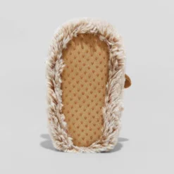 Baby Holiday Red Nose Rudolf Bootie Slippers - Wondershop™ Brown -Wondershop GUEST e00e9b41 6474 4efa bc7d b12a353aef7a