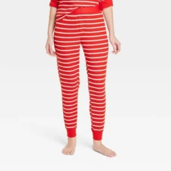 Women's Striped Matching Family Thermal Pajama Pants - Wondershop™ Red -Wondershop GUEST f4b1d3c0 cb46 4fe2 b678 29a10bf0d504